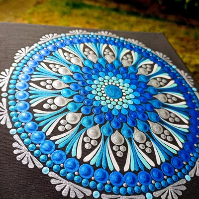 pontozott mandala