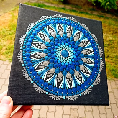 pontozott mandala