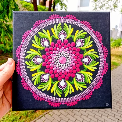 pontozott mandala