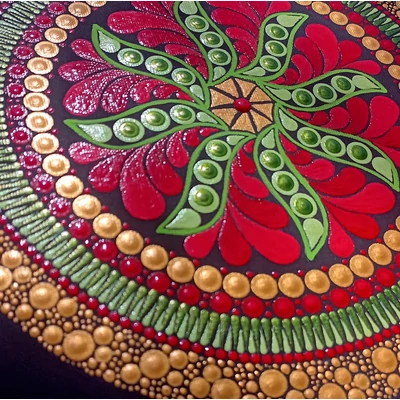 pontozott mandala