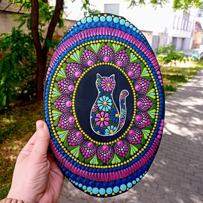 pontozott mandala
