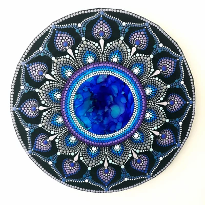 mandala pontozott