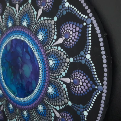 mandala pontozott