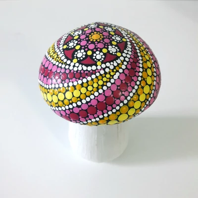 Pontfestett gomba pink