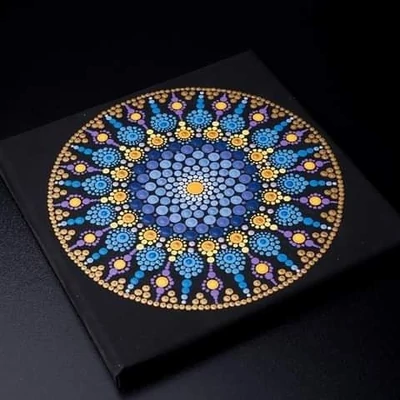 mandala pontozott