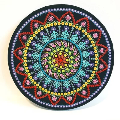 mandala pontozott
