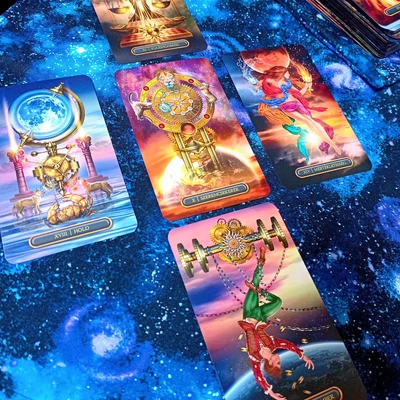 tarot kártya tartó zsák, terítő
