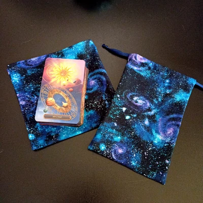 tarot kártya tartó zsák, terítő